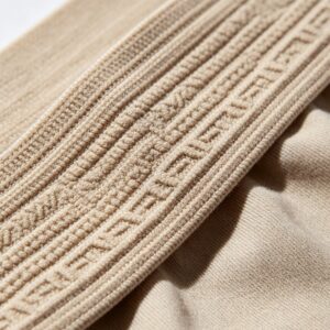 Jacquard ribbed waistband detail on custom private label boxer briefs
