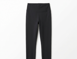 Custom compression leggings manufacturing, black — squat-proof 220-300 GSM nylon/spandex, factory-direct OEM
